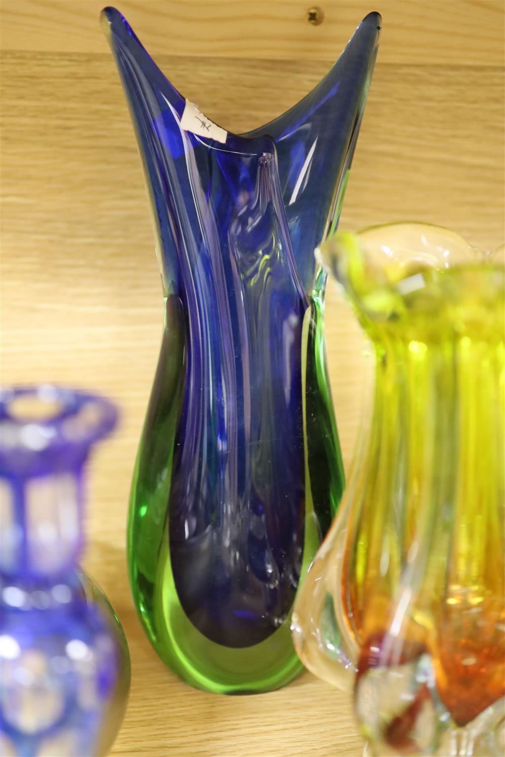 A collection of 1960s and later Studio glass